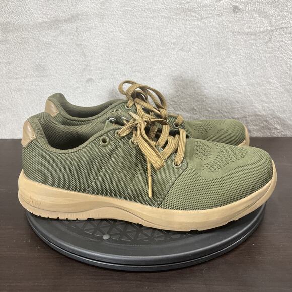 GORUCK Ballistic Trainer Men’s Size 7.5 Olive Green Lace Up Athletic Sneakers - Picture 1 of 12
